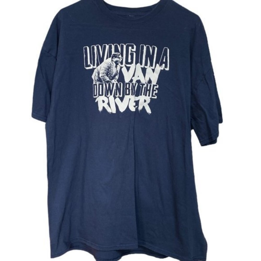 Chris Farley SNL Livin In A Van Down By The River Tee